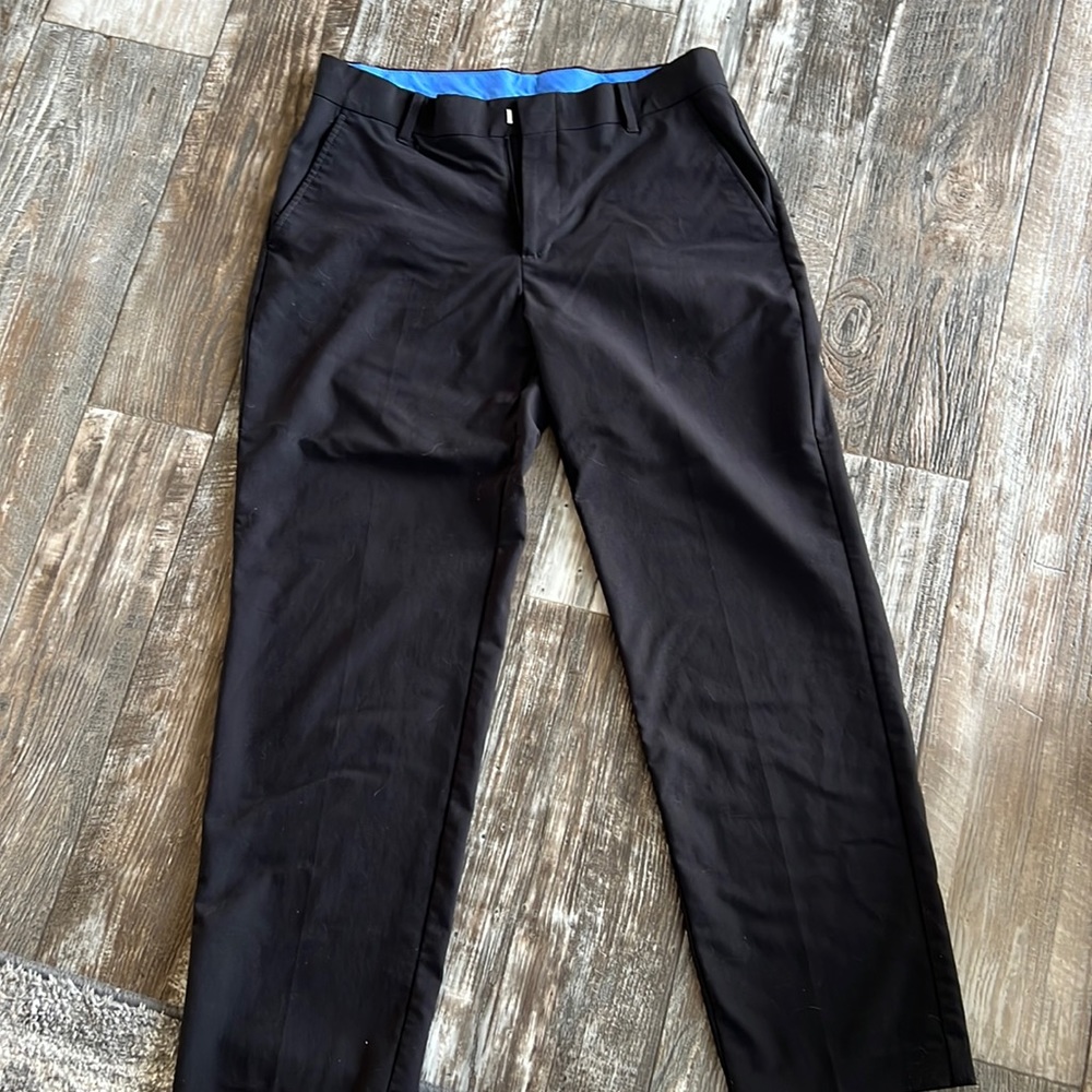 Boys Izod Black Dress Pants